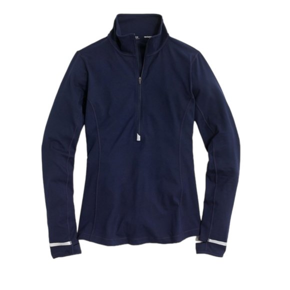 New Balance x J. Crew Collaboration Navy In Transit Pullover Women's Size M - Picture 2 of 10